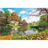 Blühendes Wasserweg von Dominic x 50 Teile Puzzle hergestellt in Japan von APPLEONE 1000-922 Davison, 1000 Teile (75cm) Puzzle,