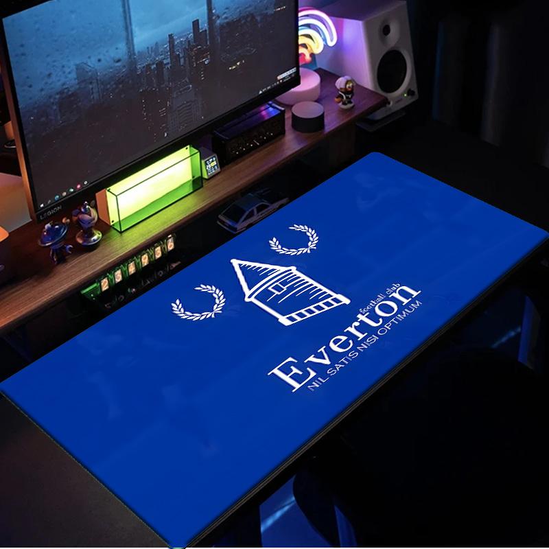 Football Club Everton Mouse Pad, Rubber Base, Mouse Pad for Gamers and Office Use, Gaming Desk , Easy To Clean Mat Christmas Fan Gifts