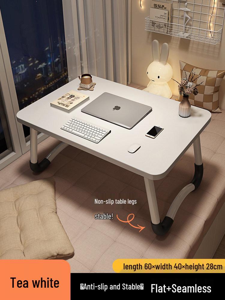Foldable Bedside Table & Study Desk for Dorms and Kids