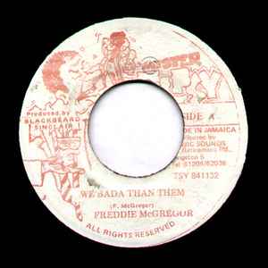7-Zoll-Schallplatte FREDDIE MCGREGOR - We Bada Than Them TSY841132 Mister Tipsy 1992 Jamaika Reggae, Ska & Dub Gebraucht