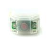 Silicone Bike Light Waterproof Flashlight Bike Parts Wear-resistant 2 LED Flash Light Lamp for Helmets Wheels Hubs