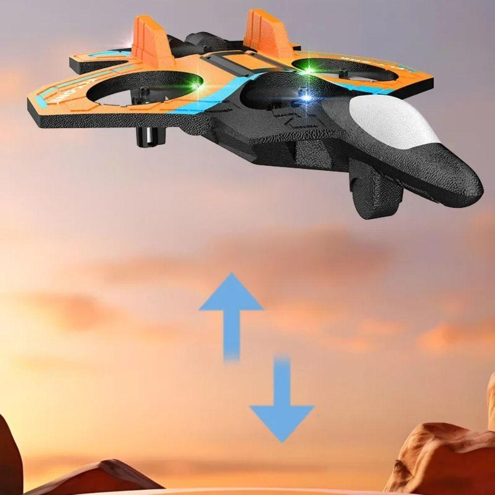Gravity Sensing Remote Control Foam Fighter Rechargeable RC Hobby Jet Plane Kids Toddlers Children