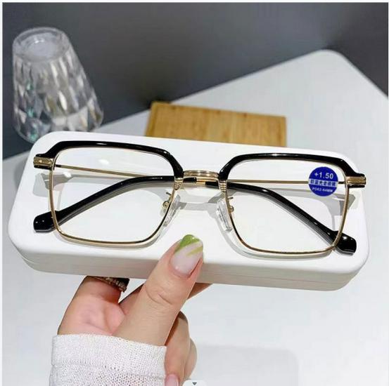 Lunettes de lecture intelligentes bifocales à changement de couleur pour hommes d'âge moyen et seniors