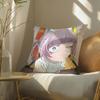 Anime C-Call Of The Night Pillow Case Silky Elegant Comfort Sofa Bed Invisible Zipper