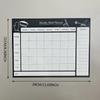 21x28cm Rewritable Monthly Weekly Planner Fridge Magnets Creative Magnetic Memo Message Boards for Refrigerators Home Decor