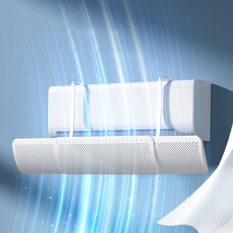 Avoid Punch Wind Deflector Straight Blow Outlet Wind Shields Wall-Mounted Air Conditioning Wind Deflector Scalable Universal
