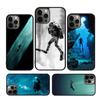 Dive Scuba Diver Shark Diving Phone Cases for iPhone 17 Air 16 15 14 12 13 PLUS 11 PRO MAX Back Cover Fundas