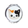 Japanese Bobtail - Pocket Mirror for a Purse by