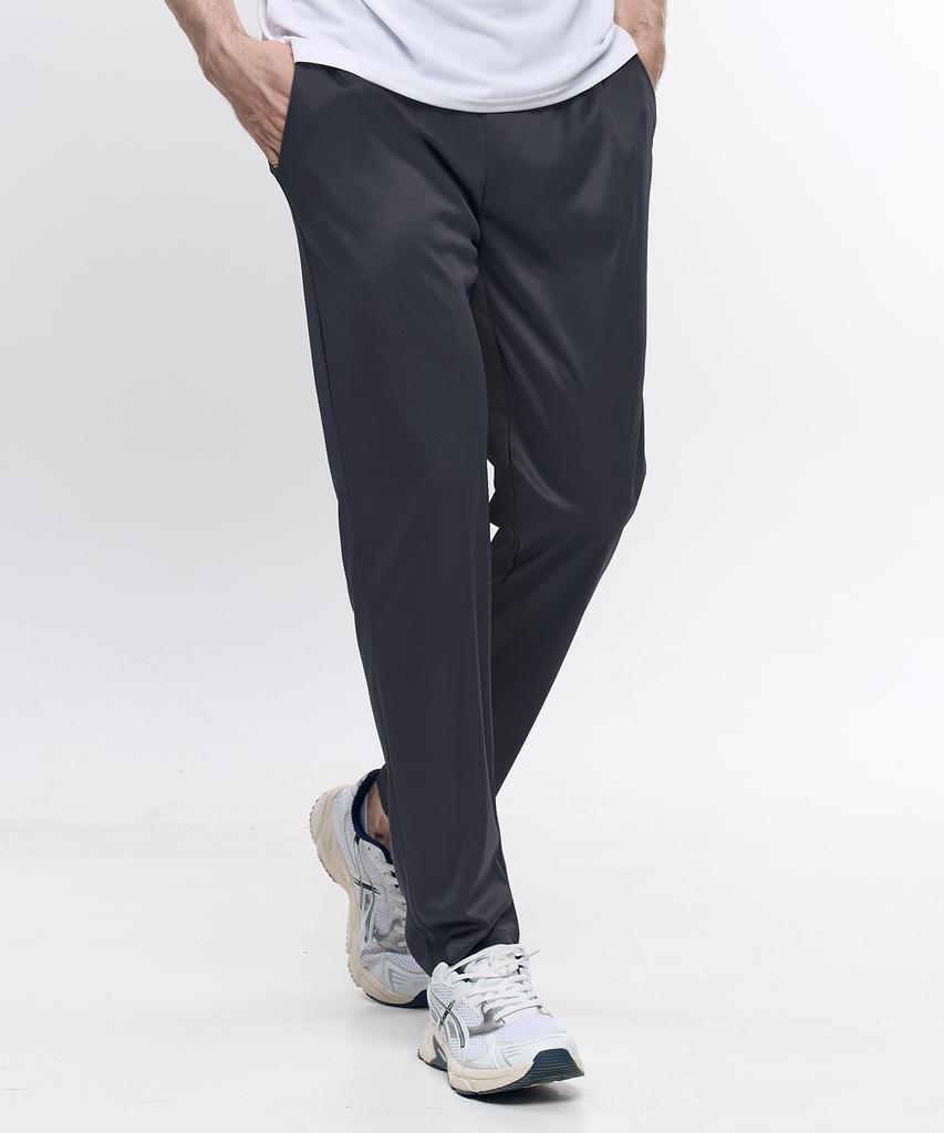 EZBUY Basic Item Men'S Plain Elastic Track Pants 3 Colors (Type B)