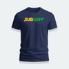 Logo restaurace s jídlem ze stanice metra vtipné tričko velikost S-5XL Vyrobeno v USA Unisex tričko