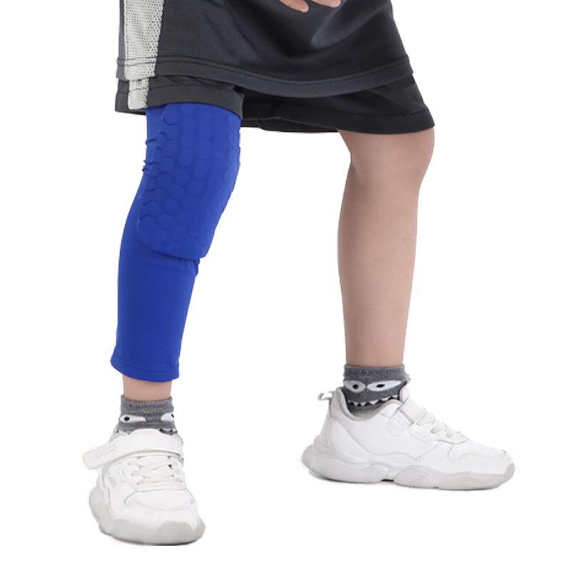 Sport Kniepolster Kompressions-Kniebandage Basketball Laufen Volleyball Fußball Für Kinder Sicherheit Fitnessstudio Training Knieschutz