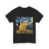 Van Gogh Cat Shirt | Van Gogh Starry Night Cat Shirt | Vintage Black Cat Shirt J