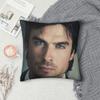 Damon Salvatore Square Pillowcase Cushion Cover Pillow Case Throw Pillow Cover for Home Bedroom Car