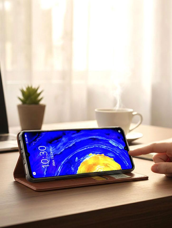 Etui Typu Portfel Do Xiaomi 15T Pro - Zielony Pokrowiec Bluemoon