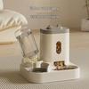 Pet Water Fountain & Feeder: Automatic Cat & Dog Bowl with Food Storage and Water Dispenser