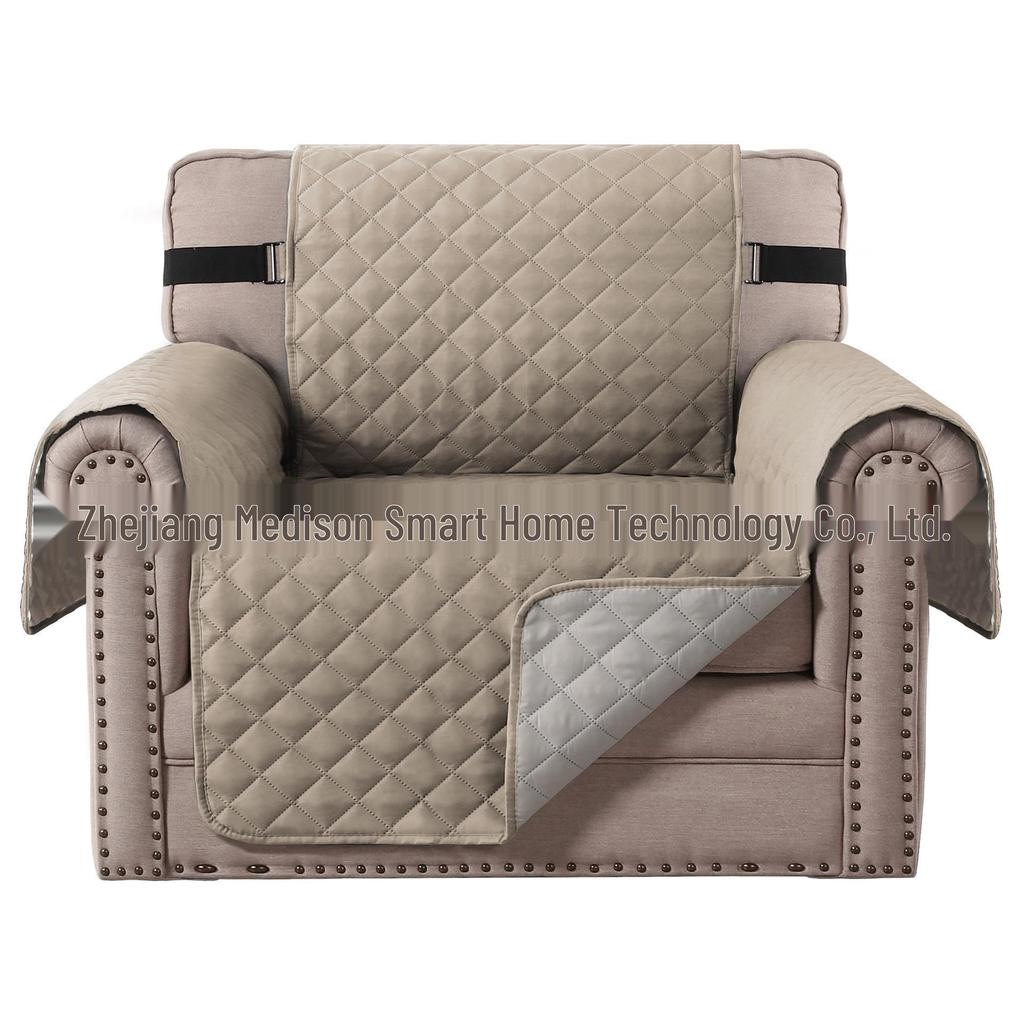 Universal Waterproof Elastic Pet Sofa Cover with Non-slip Diamond Grid Design