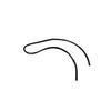 CLA-Class W117 Front Bumper Rubber Seal Gasket (2013-2018) for Mercedes-Benz.