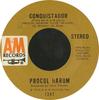 7inch Record PROCOL HARUM - A Salty Dog / Conquistador 1347 A&M Records 1972 US Rock Used