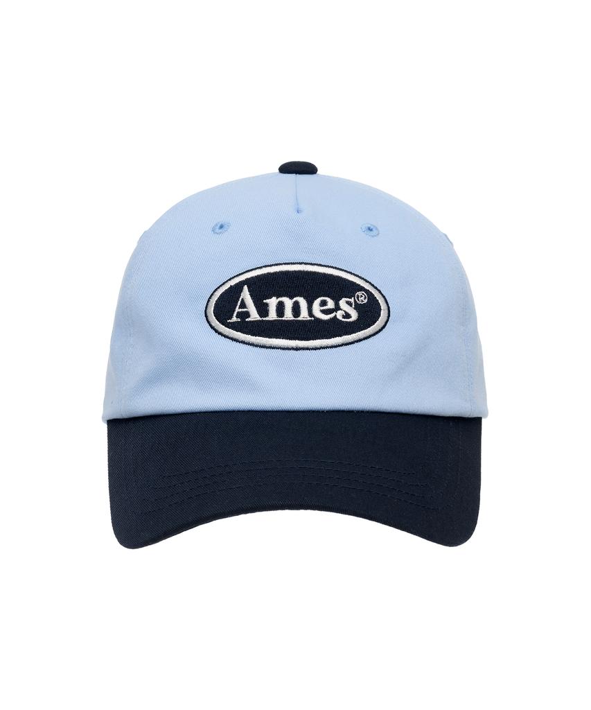 AMES-WORLDWIDE Symbol Logo Twotone Ball Cap Blue
