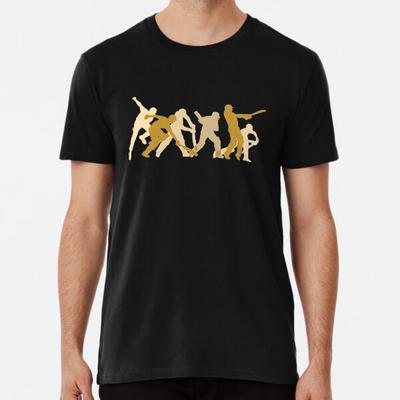 Love Peace Cricket Premium T-Shirt S To 5XL Made In the AU/USA T-Shirt