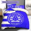 Reading FC Pattern Bedding Quilt Set  Home Decoration  Gift (1 * Duvet Cover + 2 * Pillowcase  Without Core)