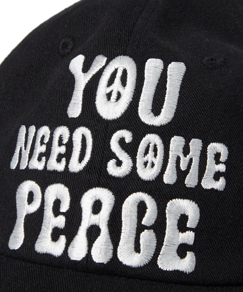 CRITIC You Need Some Peace Logo Cap Black