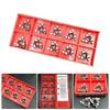 MMT16ER AG55 BP1125 Indexable CNC Carbide Threading Inserts Left for SER Holder