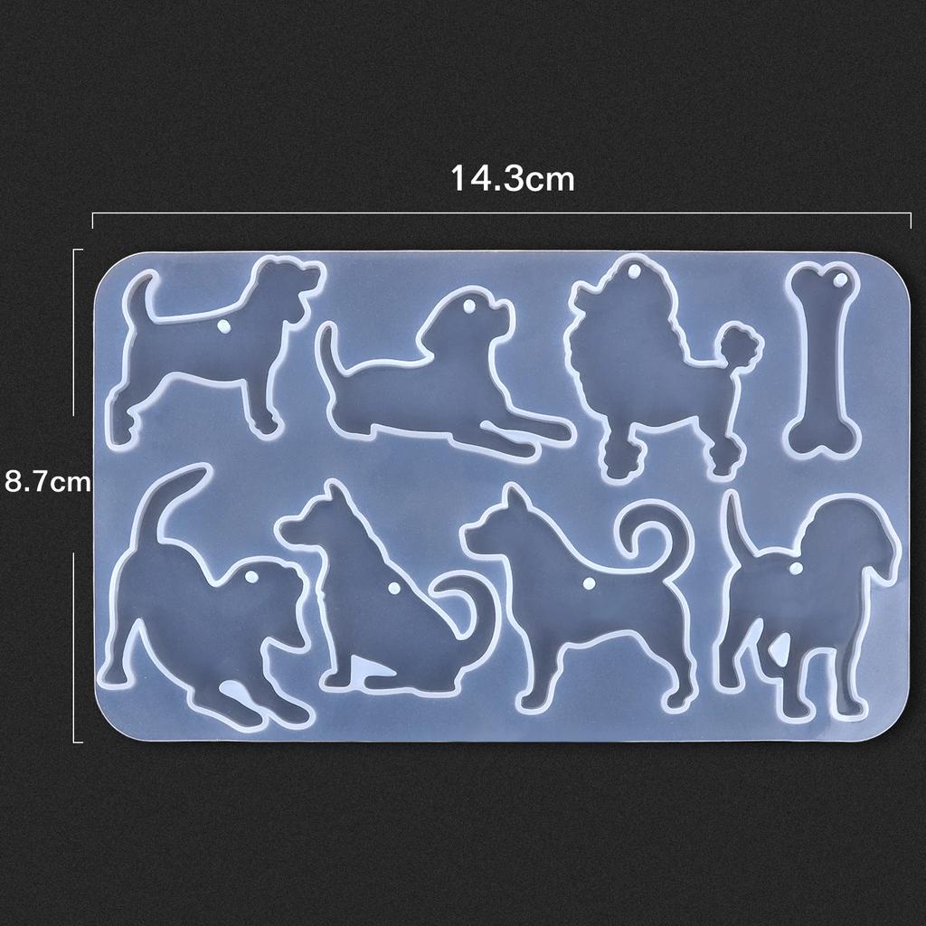 Cute Cat Butterfly Animal Earring Keychain Epoxy Resin Silicone Mold DIY Spider Snake Pendant Jewelry Making Decoration Crafts