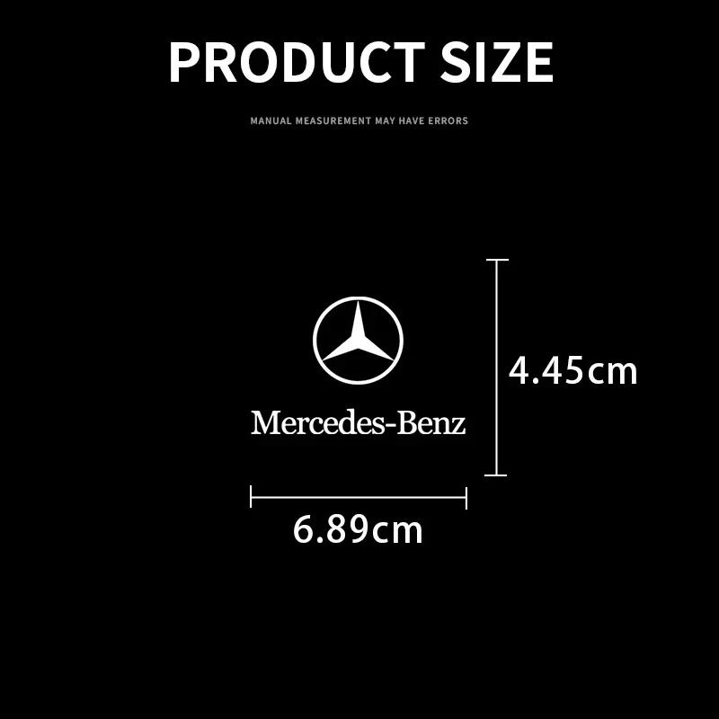 Insignia de Calcomanía para Reposacabezas del Asiento Delantero del Coche Pegatinas para Ventana Lateral del Coche para Mercedes Benz AMG W204 W205 W212 W213 W177 W176 W117 X253 W247
