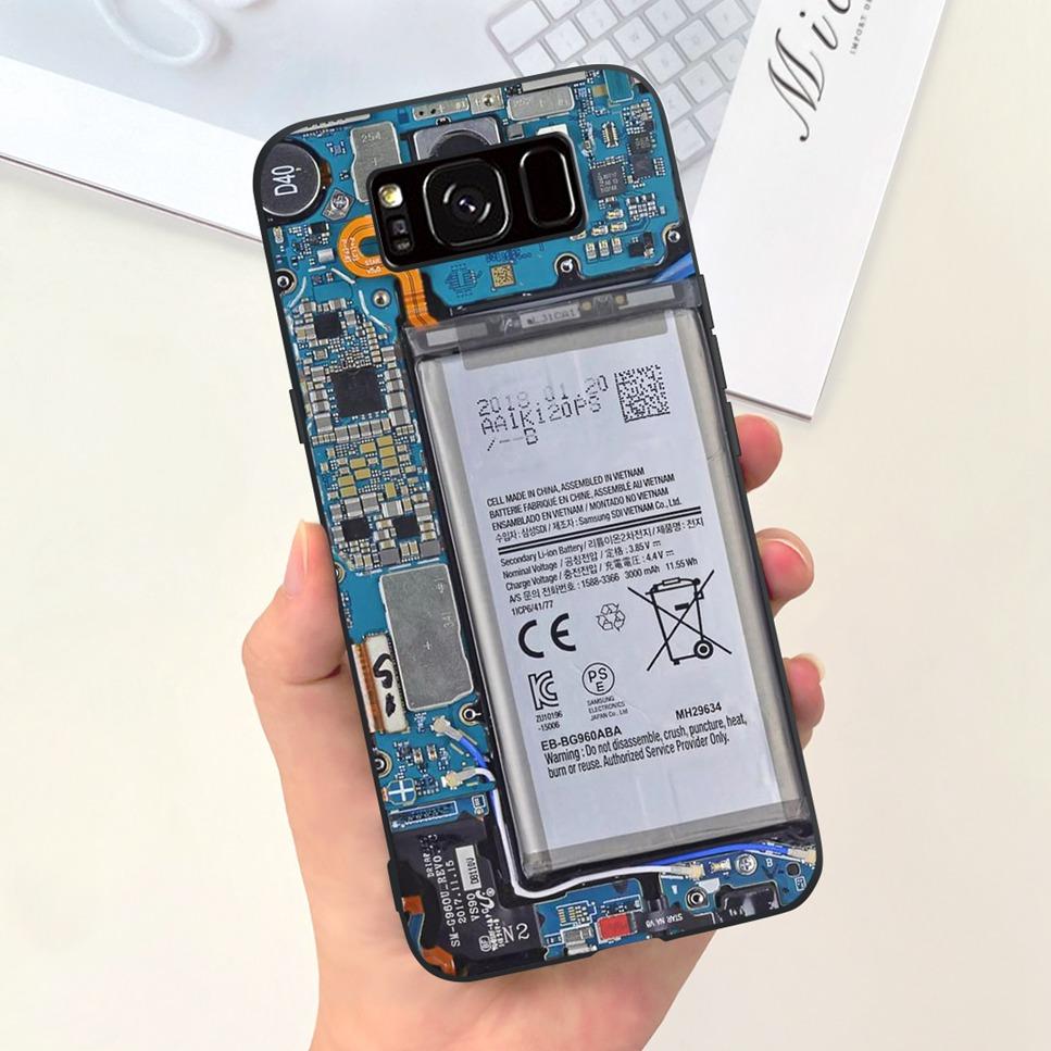 For Samsung Galaxy S8+ 6.2" Case Space Planet Cute Cat Soft Silicone Cover For Samsung S8+ S8 Plus S8 Bumper Phone Case Fundas