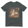 Cavalier King Charles trinkt Bier Lustiges Hunde-Meme T-Shirt