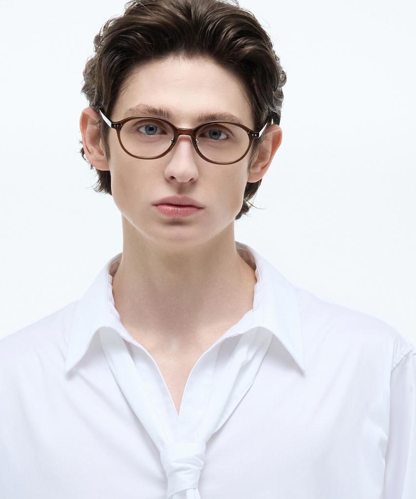 Nonpig Yuki_Br Eyeglass Frames