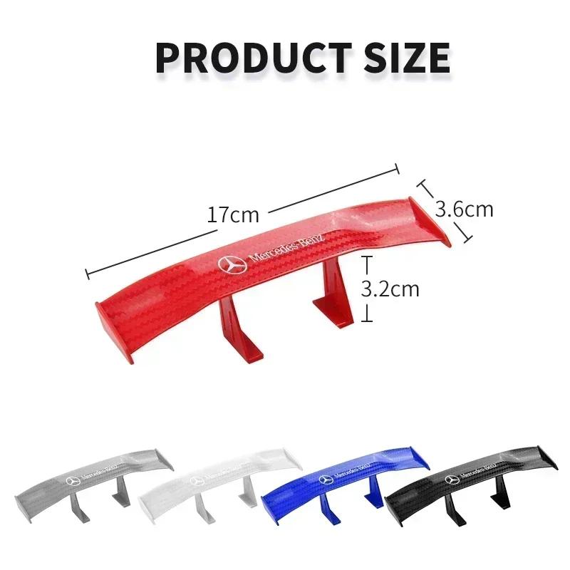 DQQ3   Car Accessories Modification Mini Small Tail Wing For Mercedes Benz B/C/E/S Class A Class C200L GLC GLE CLA Auto Accessories