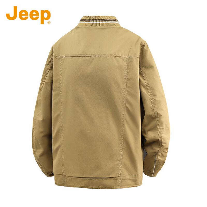 JEEP Men's Reversible Stand-Collar Casual Jacket