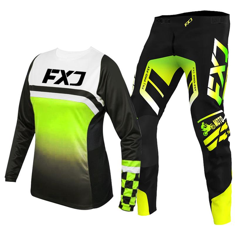 Motocross Gear Set for Kids 4 5 6 7 8 9 10 11 12 13 Years Youth Child Motorcycle Boy Girl Jersey Pant Kits Racing Suit Off-road Enduro MX MTB