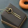 Women Heartshaped Pendant Necklace With Alloy And Pvd Finish For Fashion Daily Wear