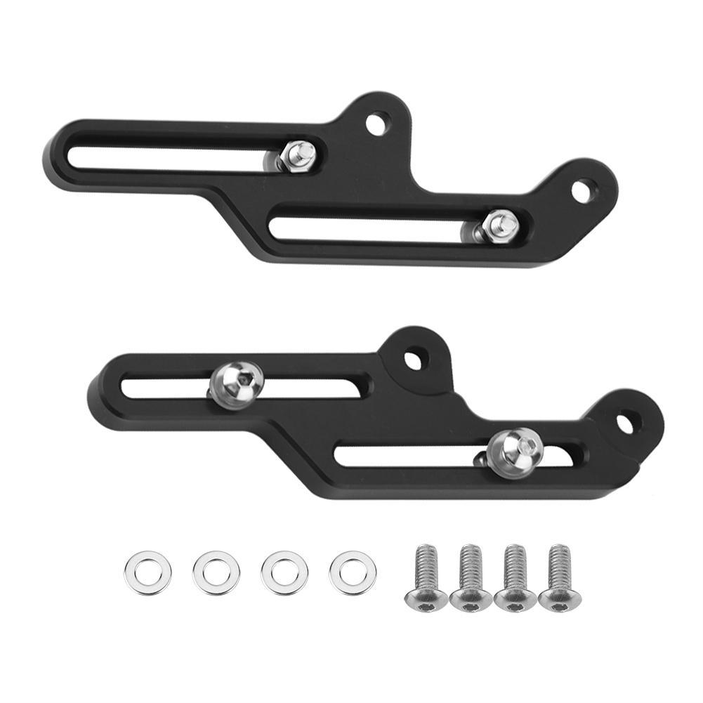 Ajustateurs de pare-brise de moto Support de pare-brise pour Honda NC700X NC750X 2012 2015(Noir)