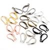 20pcs Pure Copper Plated Ear Hooks for DIY Jewelry, Earrings & Crafts