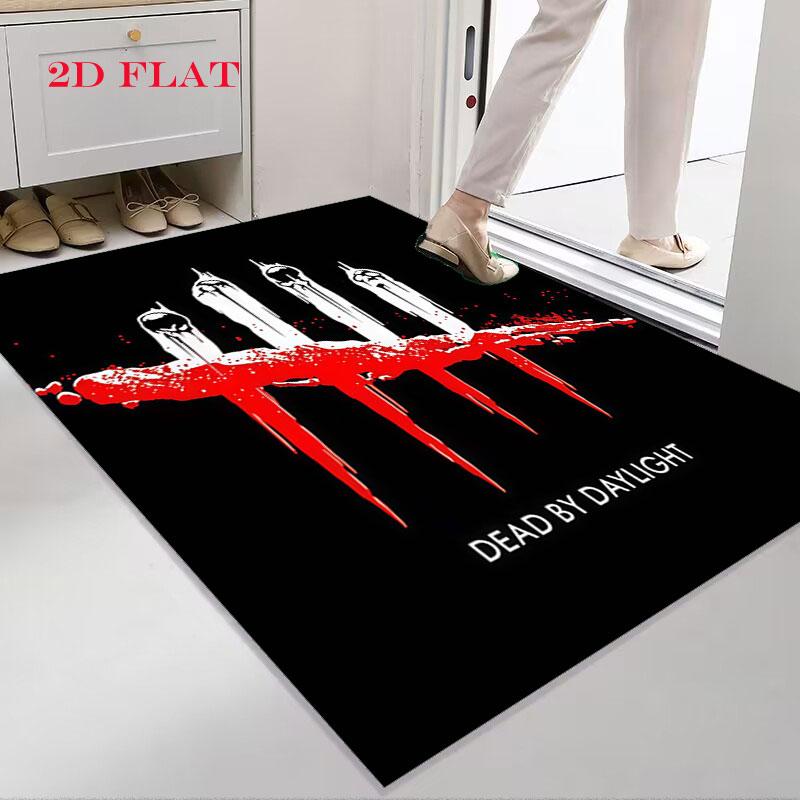 Dead by Daylight Szőnyeg Szőnyeg Nappalihoz Hálószobához Otthoni Kanapé Dekoráció, Gyerek Játék Csúszásmentes Padlószőnyeg
