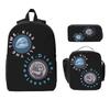 Harrys Styles Kiss All The Time Disco Occasionally Backpack Set for Children Pencil Boxes Bookbag Sets with Lunch Box