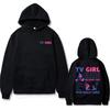 Sudadera con capucha de TV Girl con estampado del álbum "Who Really Cares" para hombre y mujer, sudaderas con capucha, sudaderas con capucha, jersey Harajuku, chándal, ropa unisex