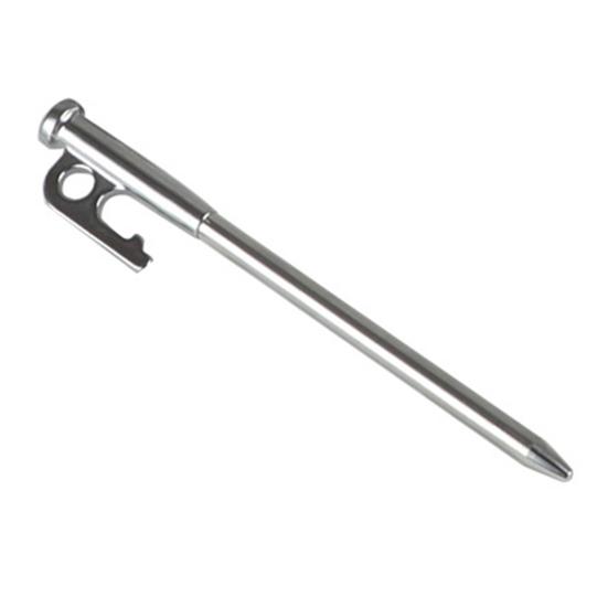 20/25/30/35/40CM Stainless Steel Tent Stake Heavy Duty Outdoor Hiking Camping Tent Tarp Canopy Windproof Ground Spike Nail Metal Tent Peg