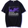 FJHYEEBN Anime Eva Shirta Neon Genesis Evangelion Manga Character 3D Printed Short Sleeve Top Tee Unisex