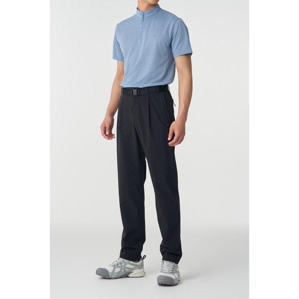 Kolon Sports Men One Tuck Regular Fit Pants Black Jwpnm25251blk