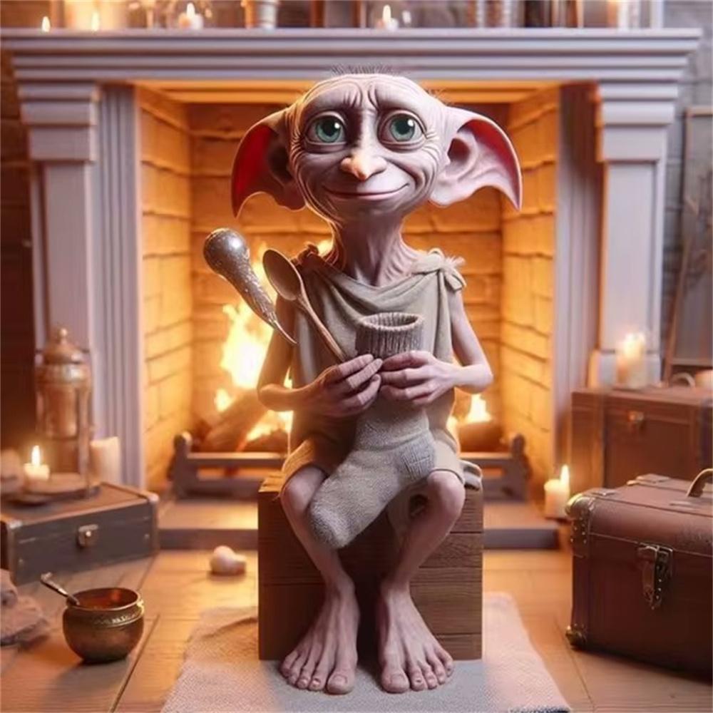 Harry Potter Dobby 5D Doe-het-zelf Diamantschilderij Kit Cartoon Kruissteek Pixie Handgemaakte Mozaïek Kunst Huisdecoratie Cadeaus