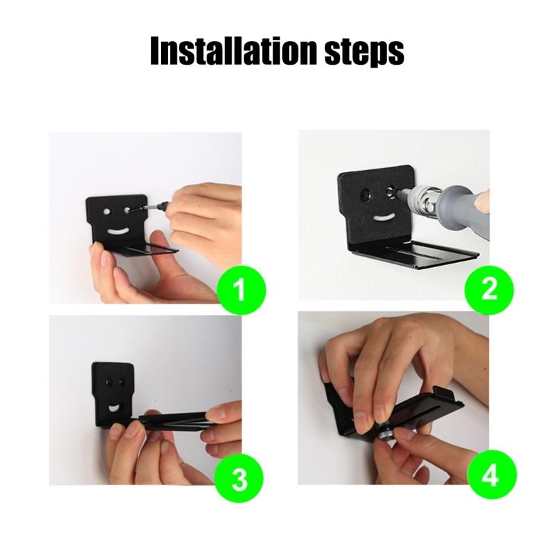 Easy Installs Soundbar Wall Mount Brackets Metal Structure For Home Entertainment Systems