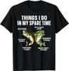 Saker jag gör på fritiden Roliga Fiskespön Fiskare Man Gåva Unisex T-shirt