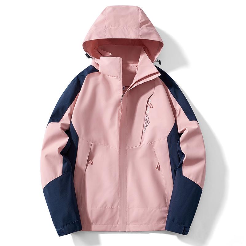 Unisex Autumn Waterproof Windbreaker Sports Jacket for Outdoor and Mountaineering Activities