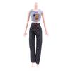 5PCS 29CM Doll's Suit Vest Jacket+Trousers Doll Clothing Series (without Doll)