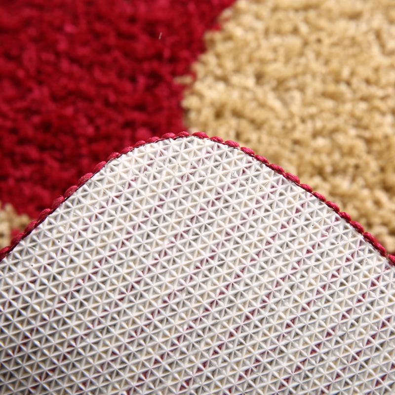 Red Door Mat Wear Resistant Dust Proof Entry Door Mat Bathroom Bathroom Absorbent Non Slip Floor Mat